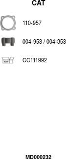 FA1 MD000232 - Catalytic Converter car-mod.net