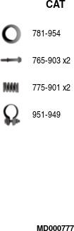 FA1 MD000777 - Catalytic Converter car-mod.net