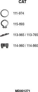 FA1 MD001271 - Catalytic Converter car-mod.net