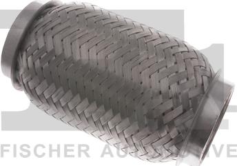 FA1 VW356-150 - Flex Hose, exhaust system car-mod.net