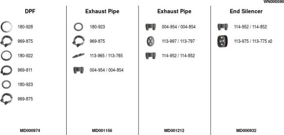 FA1 WN000590 - Exhaust System car-mod.net