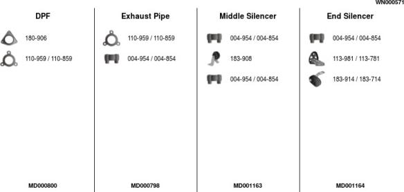 FA1 WN000571 - Exhaust System car-mod.net