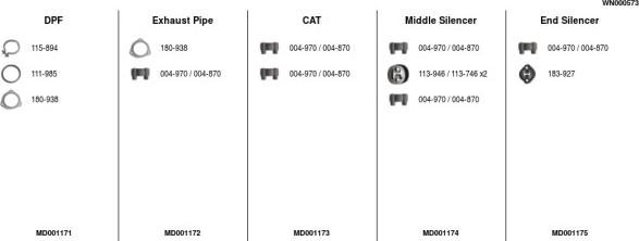 FA1 WN000573 - Exhaust System car-mod.net