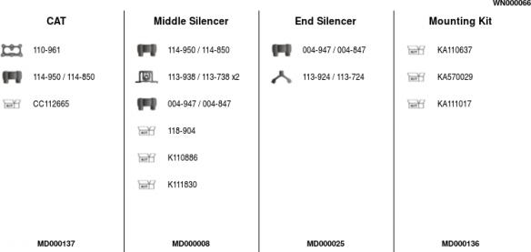 FA1 WN000066 - Exhaust System car-mod.net