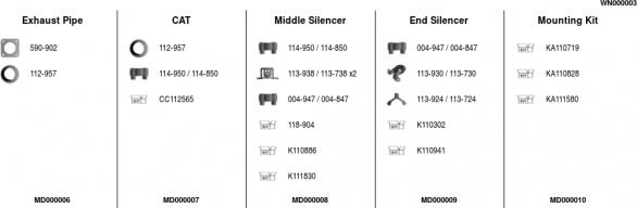 FA1 WN000003 - Exhaust System car-mod.net
