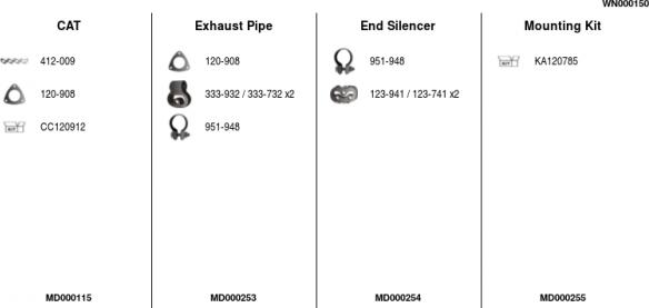 FA1 WN000150 - Exhaust System car-mod.net