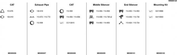 FA1 WN000120 - Exhaust System car-mod.net
