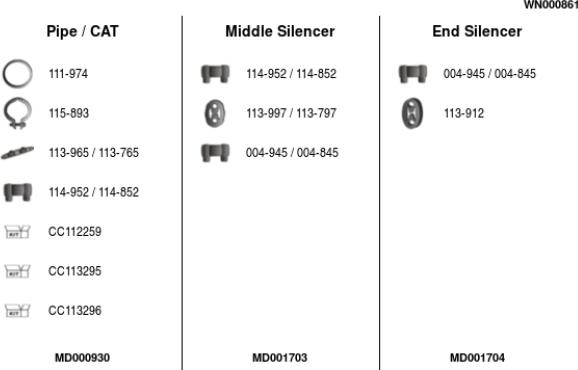 FA1 WN000861 - Exhaust System car-mod.net