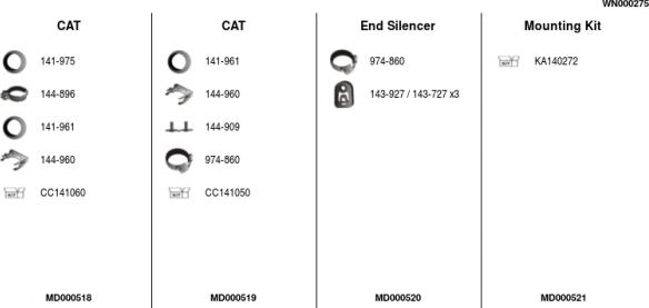 FA1 WN000275 - Exhaust System car-mod.net