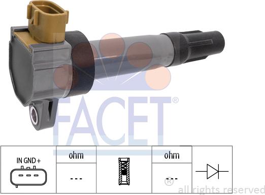FACET 9.6453 - Ignition Coil car-mod.net