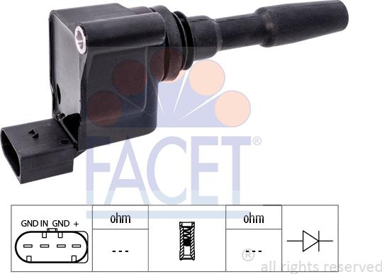 FACET 9.6535 - Ignition Coil car-mod.net
