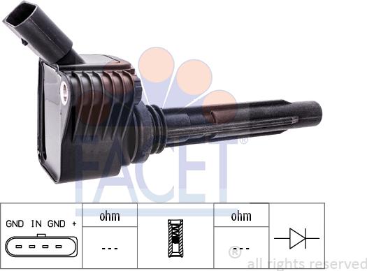 FACET 9.6530 - Ignition Coil car-mod.net