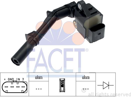 FACET 9.6526 - Ignition Coil car-mod.net