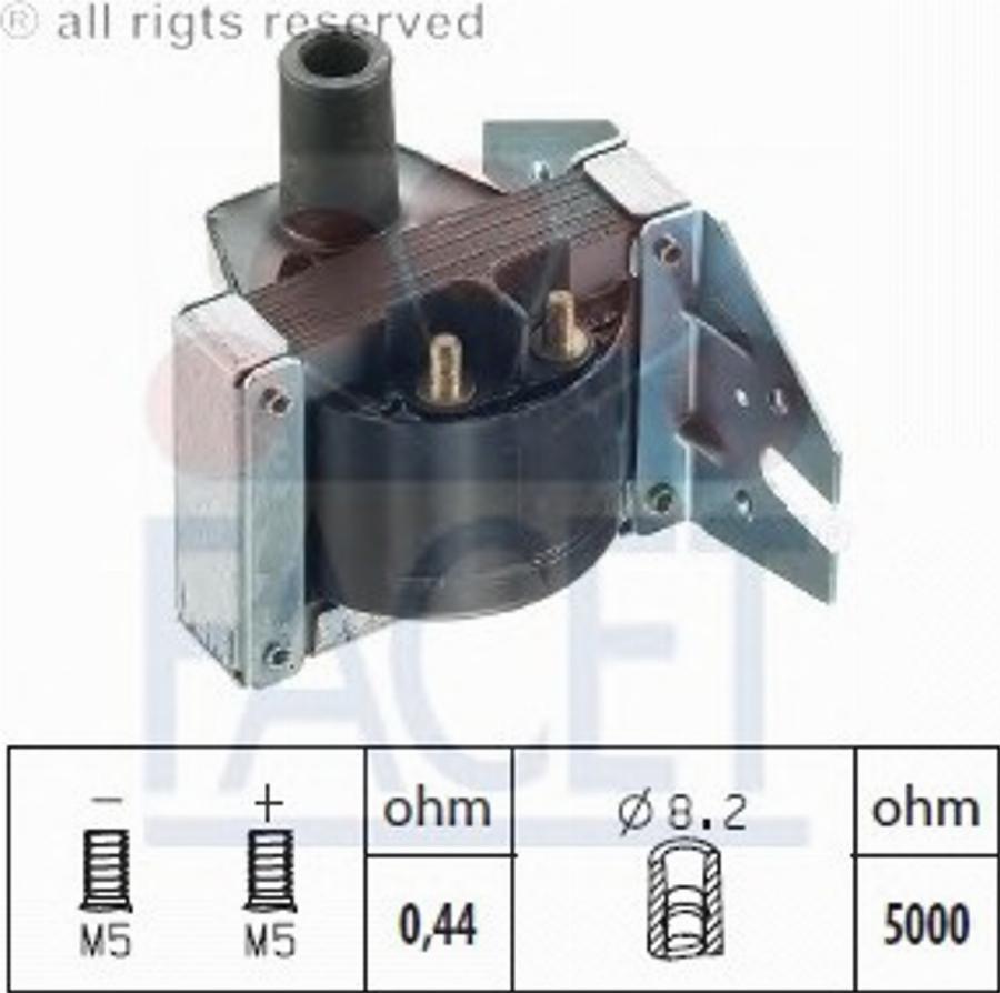FACET 9.6041 - Ignition Coil car-mod.net