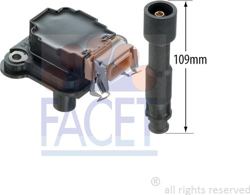 FACET 9.6254 - Ignition Coil car-mod.net