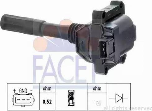 FACET 9.6213 - Ignition Coil car-mod.net