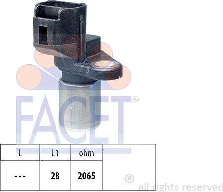 FACET 9.0490 - Crankshaft position sensor, RPM car-mod.net