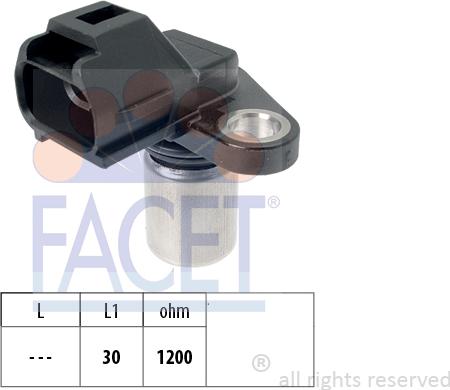 FACET 9.0497 - Camshaft position Sensor car-mod.net