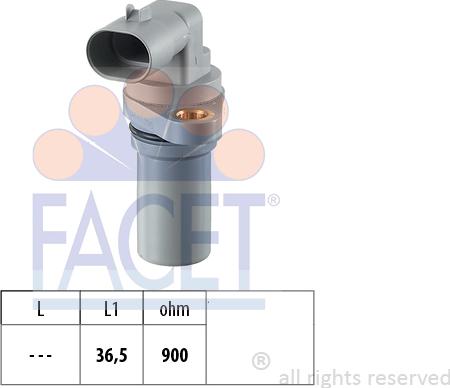 FACET 9.0440 - Crankshaft position sensor, RPM car-mod.net
