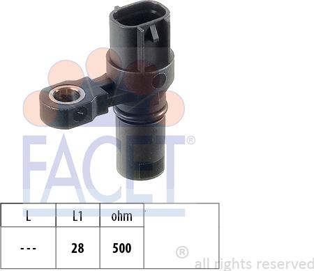 FACET 9.0441 - RPM Sensor of AT, automatic transmission car-mod.net