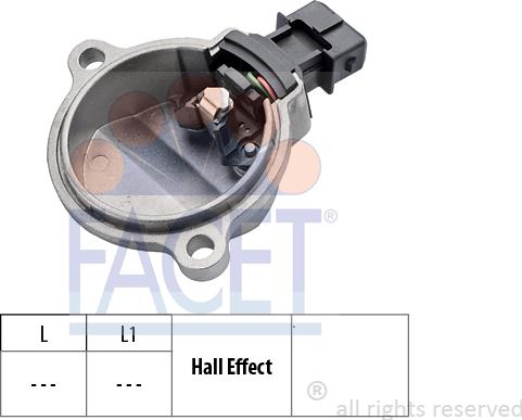 FACET 9.0401 - Camshaft position Sensor car-mod.net