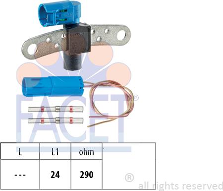 FACET 9.0540K - Crankshaft position sensor, RPM car-mod.net