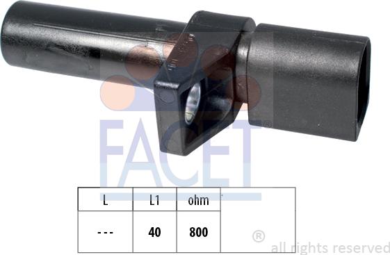 FACET 9.0578 - Crankshaft position sensor, RPM car-mod.net