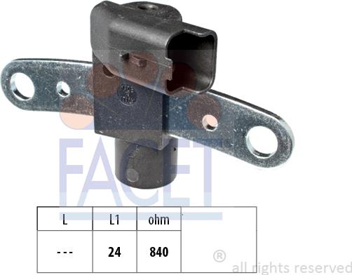 FACET 9.0600 - Crankshaft position sensor, RPM car-mod.net