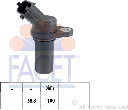 FACET 9.0681 - Crankshaft position sensor, RPM car-mod.net