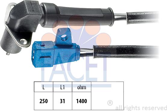 FACET 9.0006 - Crankshaft position sensor, RPM car-mod.net