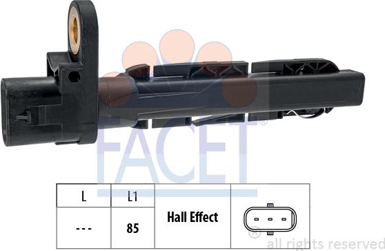 FACET 9.0828 - Crankshaft position sensor, RPM car-mod.net