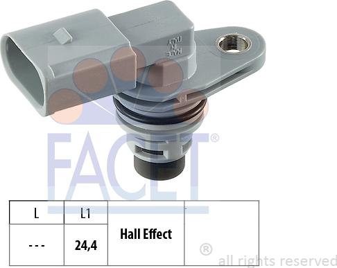 FACET 9.0368 - Camshaft position Sensor car-mod.net