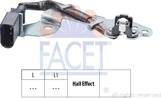 FACET 9.0367 - Camshaft position Sensor car-mod.net