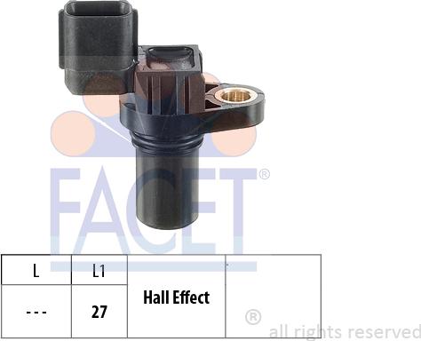 FACET 9.0585 - Crankshaft position sensor, RPM car-mod.net