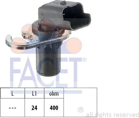 FACET 9.0293 - Crankshaft position sensor, RPM car-mod.net
