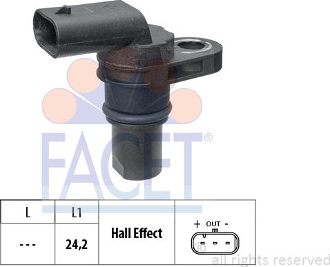 FACET 9.0793 - Camshaft position Sensor car-mod.net