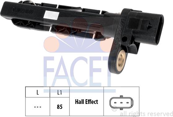 FACET 9.0783 - Crankshaft position sensor, RPM car-mod.net