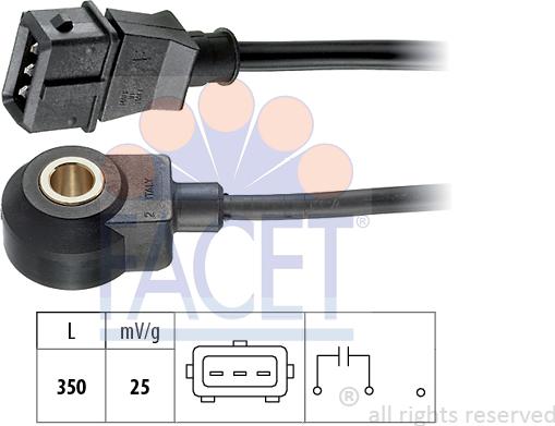 FACET 9.3016 - Knock Sensor car-mod.net