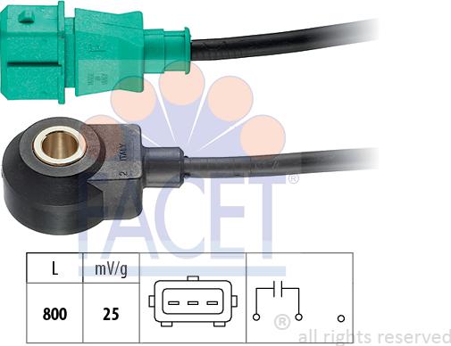 FACET 9.3013 - Knock Sensor car-mod.net