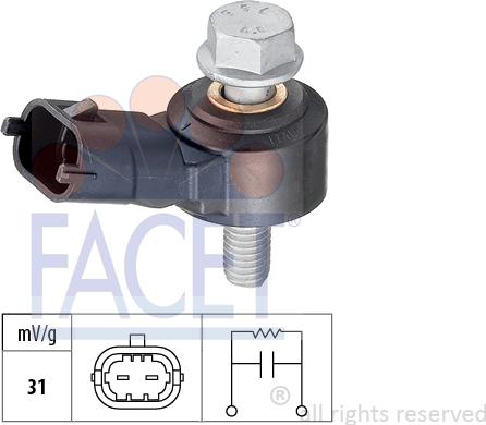 FACET 9.3012 - Knock Sensor car-mod.net