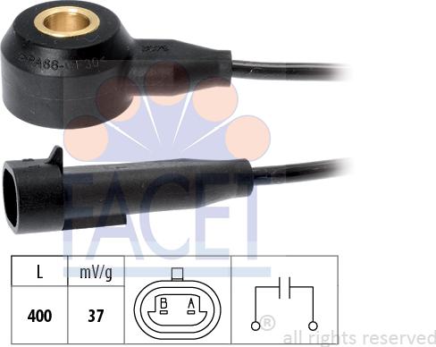 FACET 9.3079 - Knock Sensor car-mod.net