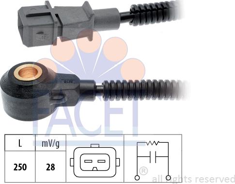 FACET 9.3216 - Knock Sensor car-mod.net