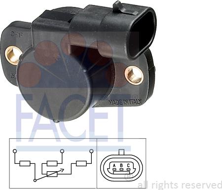 FACET 10.5083 - Throttle position sensor car-mod.net