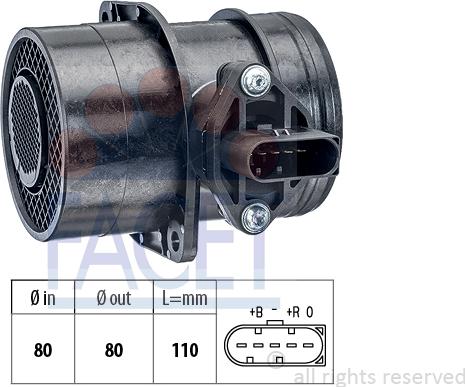 FACET 10.1191 - Air Mass Sensor car-mod.net