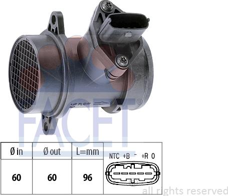 FACET 10.1158 - Air Mass Sensor car-mod.net