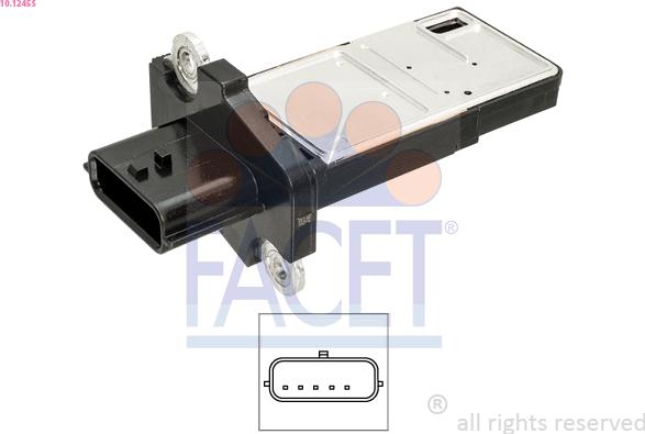 FACET 10.1245S - Air Mass Sensor car-mod.net