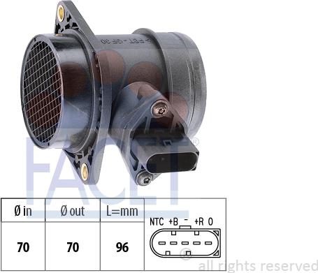 FACET 10.1221 - Air Mass Sensor car-mod.net
