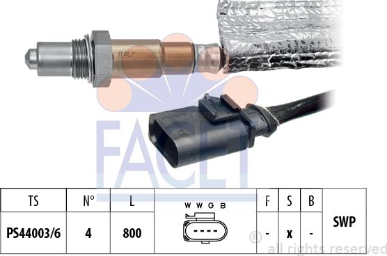 FACET 10.8499 - Oxygen, Lambda Sensor car-mod.net
