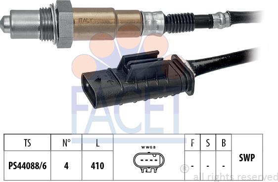 FACET 10.8495 - Oxygen, Lambda Sensor car-mod.net