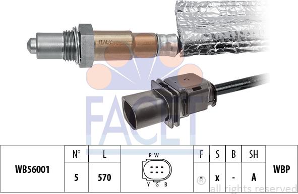 FACET 10.8411 - Oxygen, Lambda Sensor car-mod.net